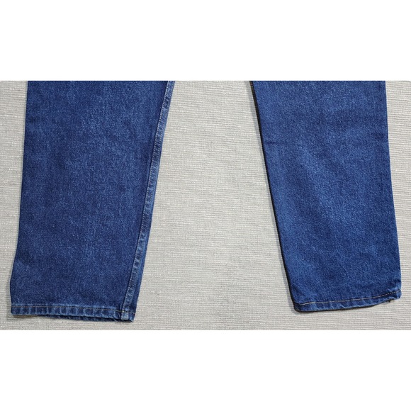 Magellan Outdoors Mens Relaxed Fit Straight Leg Blue Denim Jeans 36x32 - Picture 7 of 10